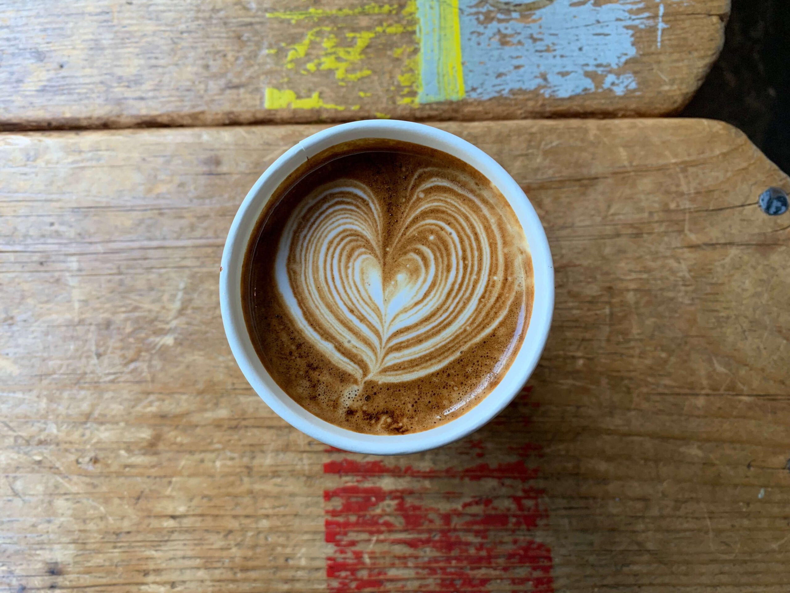 Latte Art at Bear Pond Espresso in Tokyo